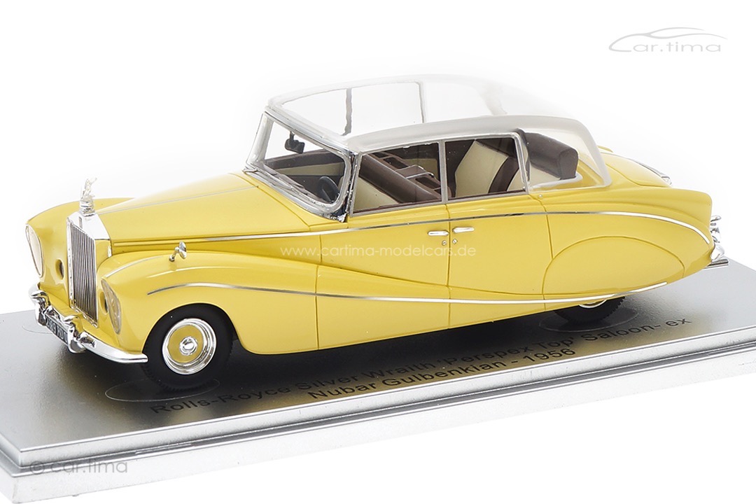 Rolls-Royce Silver Wraith Perspex gelb Kess 1:43 KE43049051 Rolls-Royce Silver Wraith Perspex gelb Kess 1:43 KE43049051