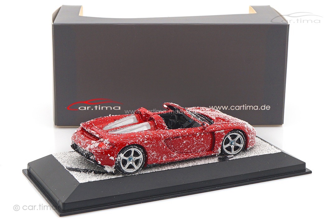 Porsche Carrera GT Drift into 2026 Originalsignatur Walter Röhrl Minichamps car.tima CUSTOMIZED 1:43