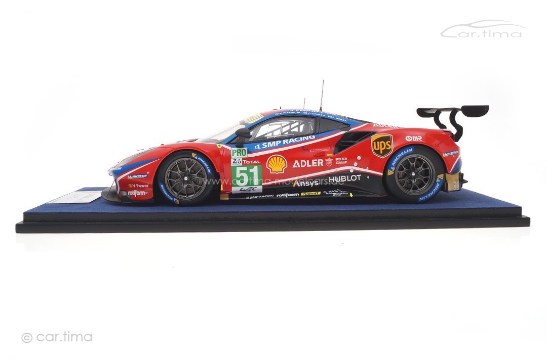 Ferrari 488 GTE Evo 24h Le Mans 2020 Calado/Pier Guidi/Serra LookSmart 1:18 LS18LM023 Ferrari 488 GTE Evo 24h Le Mans 2020 Calado/Pier Guidi/Serra LookSmart 1:18 LS18LM023