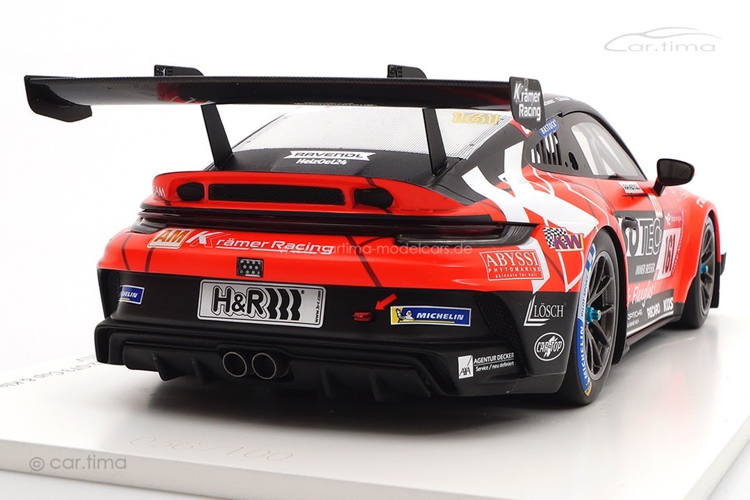 Porsche 911 GT3 Cup 24h Nürburgring 2023 KKrämer Racing Spark 1:18 FF029