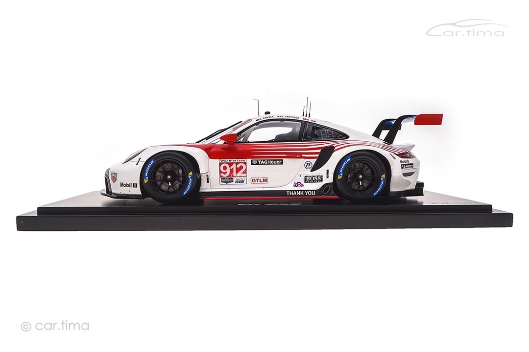 Porsche 911 RSR 12h Sebring 2020 Bamber/Jani/Vanthoor Spark 1:18 WAP0210130N0FW