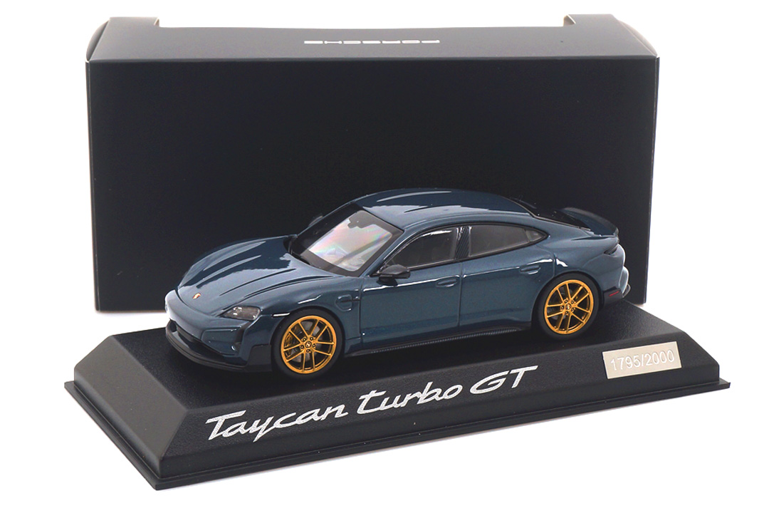 Porsche Taycan Turbo GT (J1 PA) Paleblue met. Norev 1:43 WAP0201040STBE