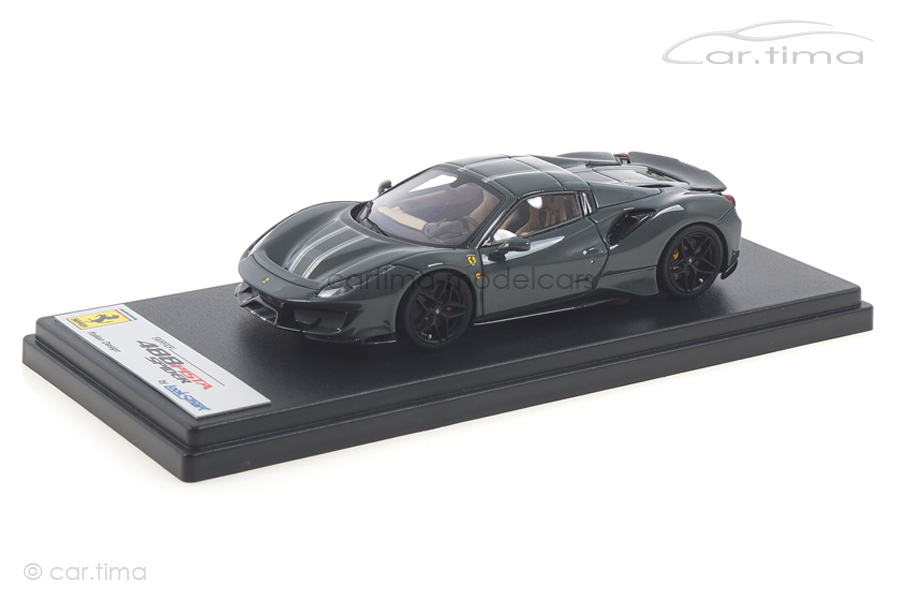 Ferrari 488 Pista Spider Hard Top Grigio Medio/Argento Nürburgring LookSmart 1:43 LS496HTC Ferrari 488 Pista Spider Hard Top Grigio Medio/Argento Nürburgring LookSmart 1:43 LS496HTC