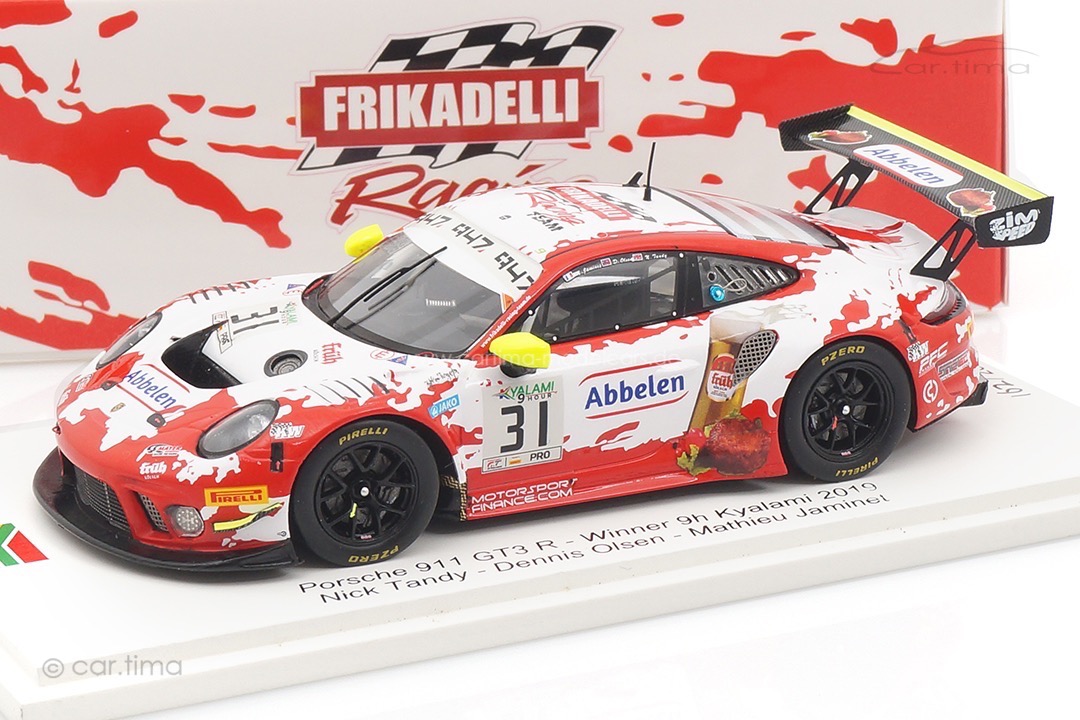Porsche 911 GT3 R Winner 9h Kyalami 2019 Tandy/Olsen/Jaminet Spark 1:43 FF009