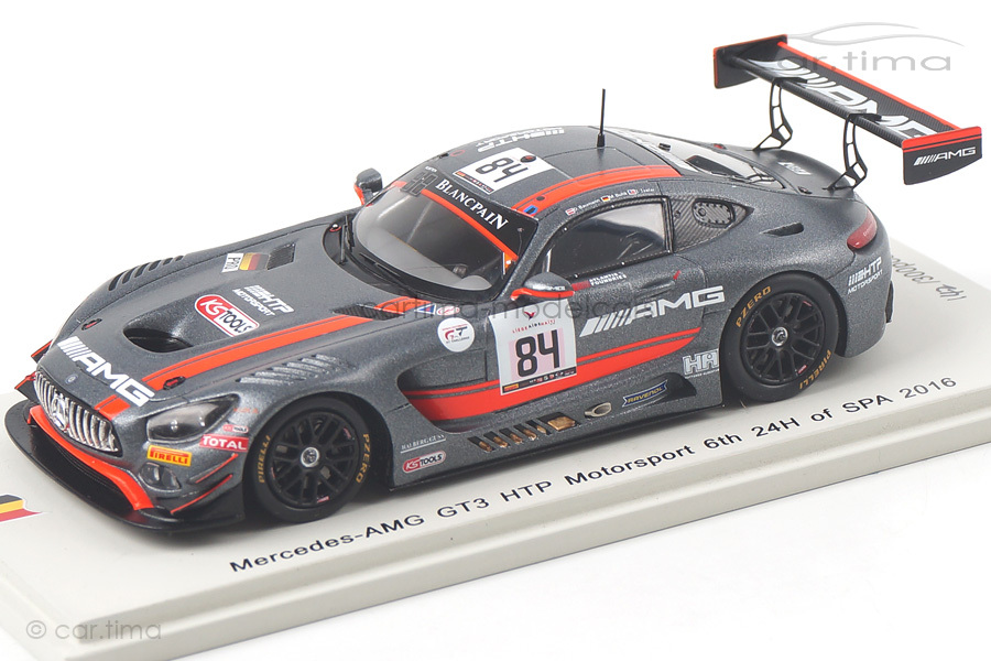 Mercedes-AMG GT3 24h Spa 2016 Baumann/Buhk/Jaafar Spark 1:43 SB126 Mercedes-AMG GT3 24h Spa 2016 Baumann/Buhk/Jaafar Spark 1:43 SB126