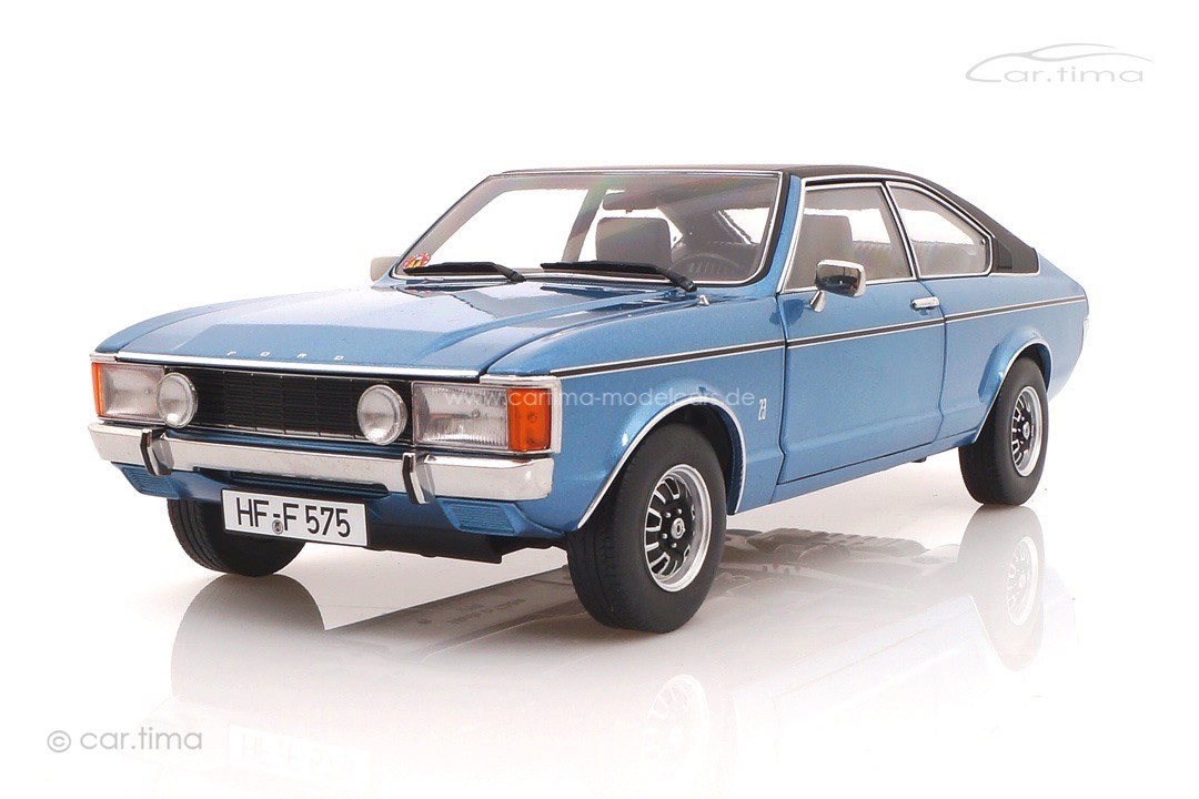 Ford Granada L Coupé 2. Series hellblau met. Touring 1:18 18080002