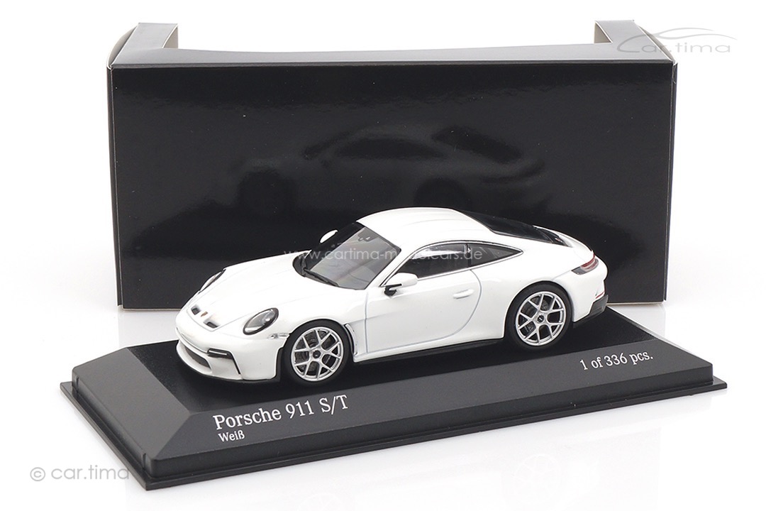 Porsche 911 (992) S/T Weiß Minichamps 1:43 410063020