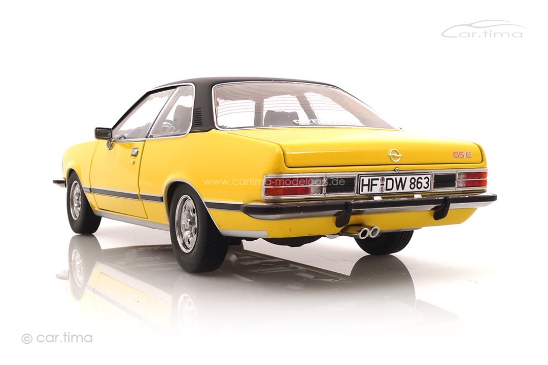 Opel Commodore B GS/E Coupé gelb Touring 1:18 18048003