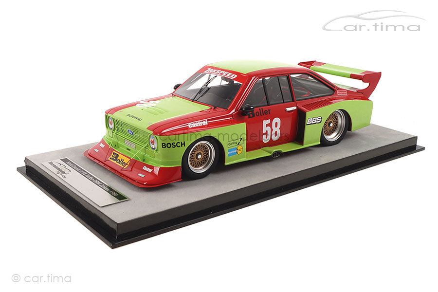 Ford Escort II RS Turbo DRM Zolder 1980 Boller Tecnomodel 1:18 TM18-172D Ford Escort II RS Turbo DRM Zolder 1980 Boller Tecnomodel 1:18 TM18-172D