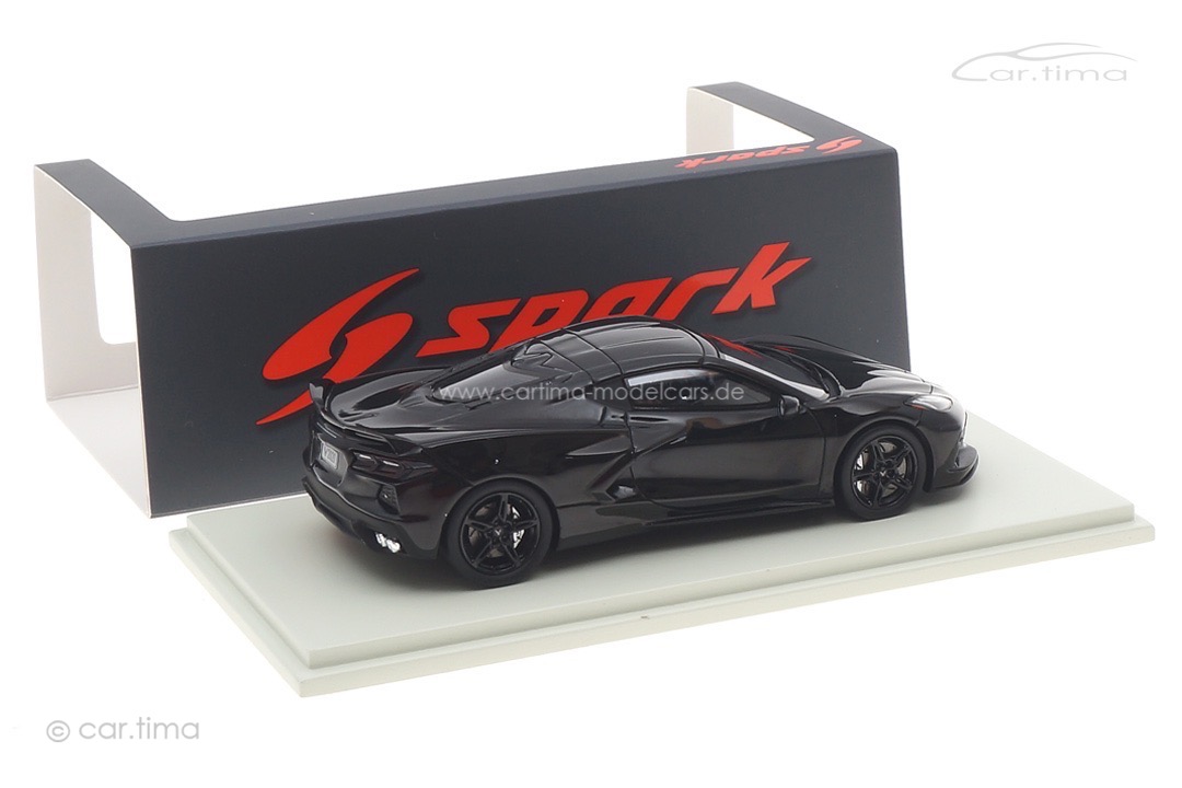 Chevrolet Corvette C8 2019 schwarz Spark 1:43 S5061 Chevrolet Corvette C8 2019 schwarz Spark 1:43 S5061