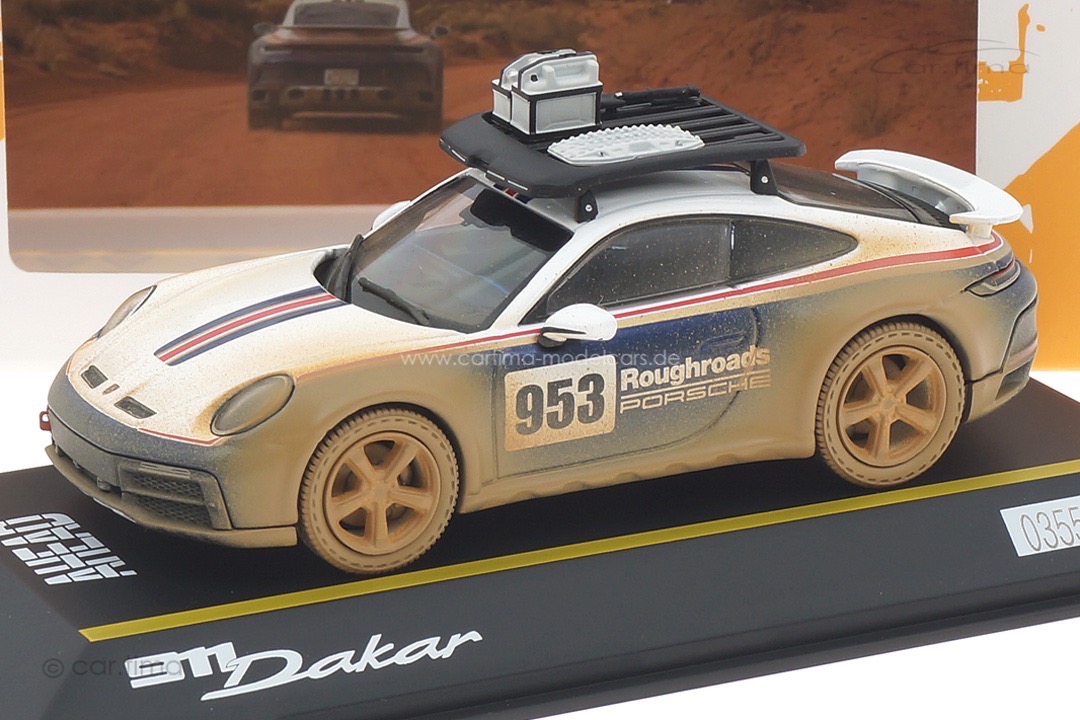 Porsche 911 (992) Dakar Ahead Roughroads Spark 1:43 WAP0201720S0DK Porsche 911 (992) Dakar Ahead Roughroads Spark 1:43 WAP0201720S0DK