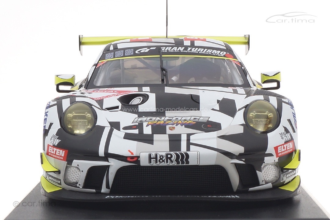 Porsche 911 (991 II) GT3 R 24h Nürburgring 2019 Slooten/Luhr/de Leener/Jans Minichamps 1:18 Porsche 911 (991 II) GT3 R 24h Nürburgring 2019 Slooten/Luhr/de Leener/Jans Minichamps 1:18
