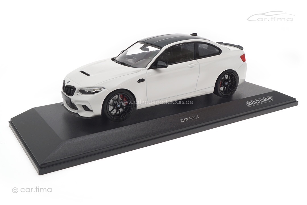 BMW M2 CS Weiß/Rad schwarz Minichamps 1:18 155021025 BMW M2 CS Weiß/Rad schwarz Minichamps 1:18 155021025