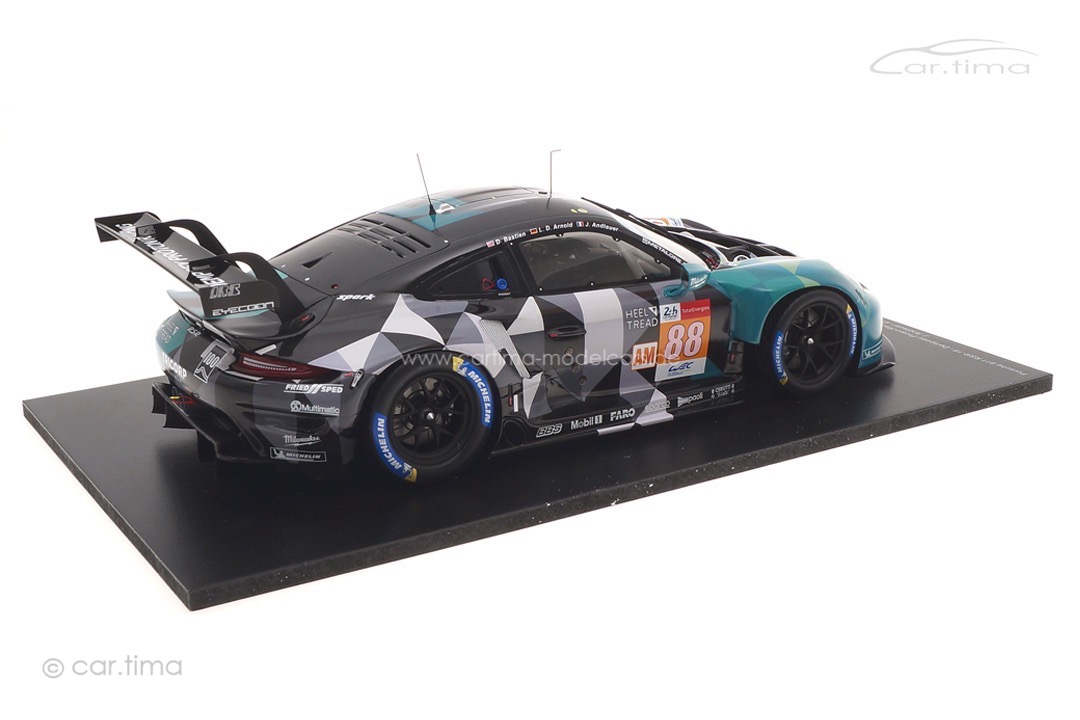 Porsche 911 RSR-19 24h Le Mans 2021 Andlauer/Bastien/Arnold Spark 1:18 18S704