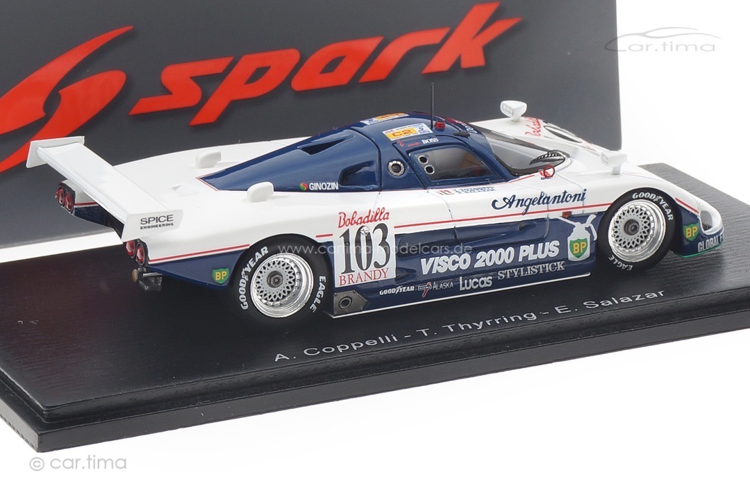 Spice SE 88C 24h Le Mans 1988 Coppelli/Salazar/Thyrring Spark 1:43 S4767 Spice SE 88C 24h Le Mans 1988 Coppelli/Salazar/Thyrring Spark 1:43 S4767