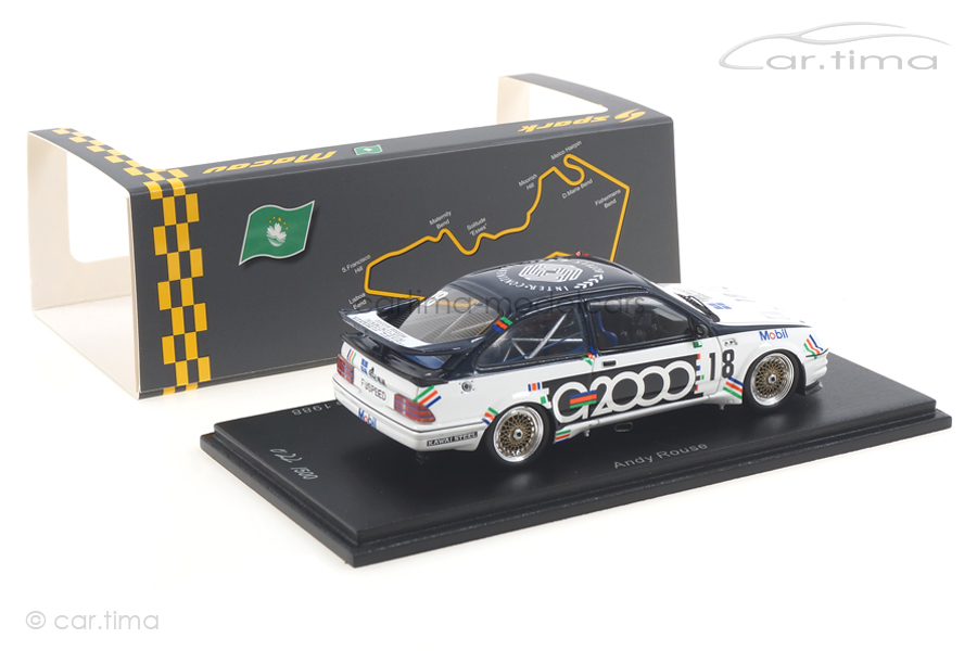 Ford Sierra RS500 Cosworth Macau 1988 Andy Rouse Spark 1:43 SA190 Ford Sierra RS500 Cosworth Macau 1988 Andy Rouse Spark 1:43 SA190