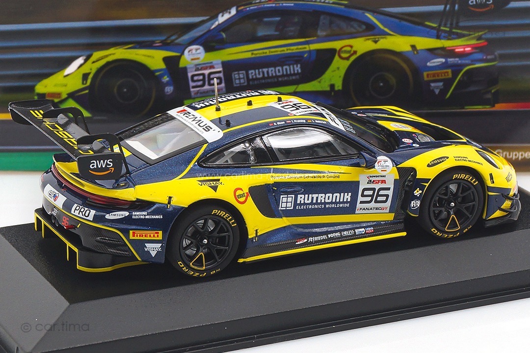 Porsche 911 (992) GT3 R 24h Spa 2023 Heinrich/Olsen/Preining Minichamps 1:43 413236386