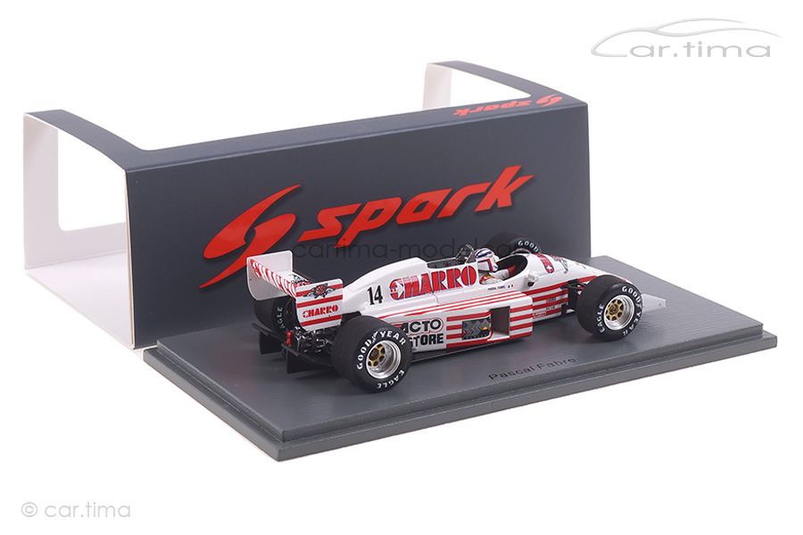 AGS JH22 GP Großbritannien 1987 Pascal Fabre Spark 1:43 S7235