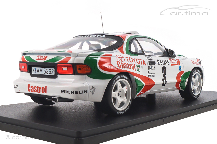 Toyota Celica ST185 Rallye Monte Carlo 1993 Auriol/Occelli IXO 1:18 18RMC041A Toyota Celica ST185 Rallye Monte Carlo 1993 Auriol/Occelli IXO 1:18 18RMC041A