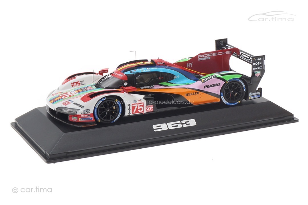 Porsche 963 24h Le Mans 2023 Tandy/Jaminet/Nasr Spark 1:43 WAP0200240R0LM Porsche 963 24h Le Mans 2023 Tandy/Jaminet/Nasr Spark 1:43 WAP0200240R0LM