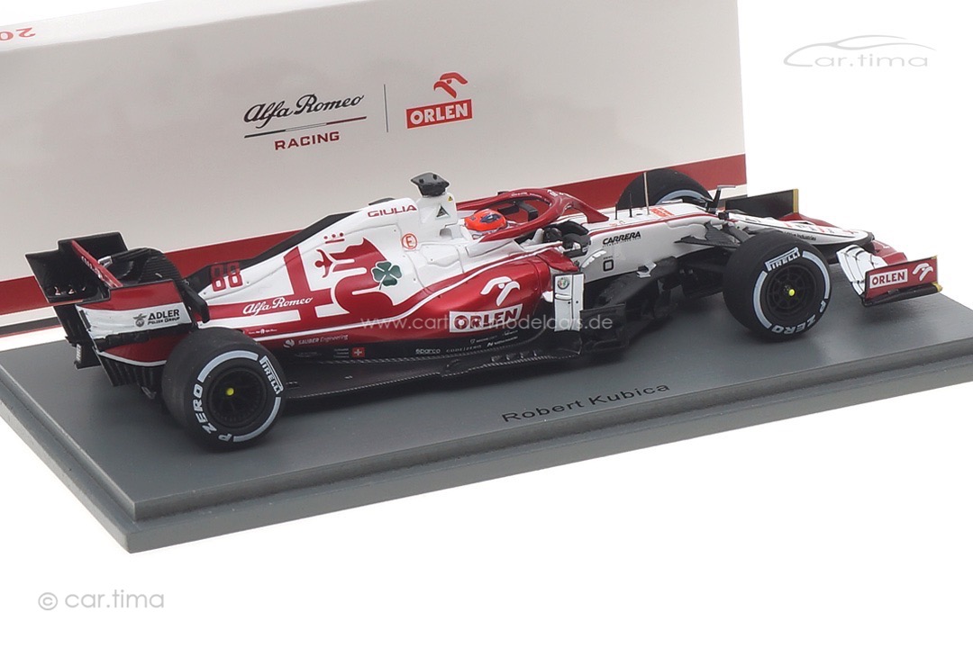 Alfa Romeo Racing Orlen C41 GP Niederlande 2021 Robert Kubica Spark 1:43 S7687