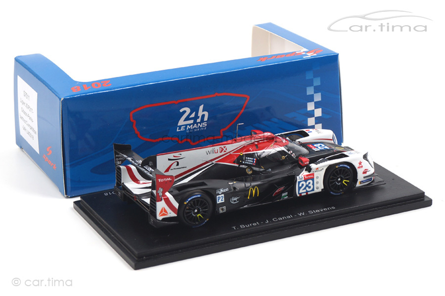 Ligier JS P217-Gibson 24h Le Mans 2018 Buret/Canal/Stevens Spark 1:43 S7011 Ligier JS P217-Gibson 24h Le Mans 2018 Buret/Canal/Stevens Spark 1:43 S7011