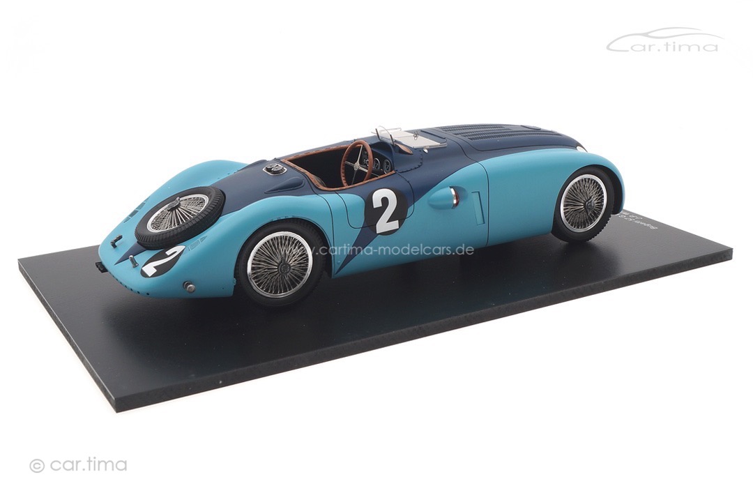 Bugatti 57 G Winner 24h Le Mans 1937 Wimille/Benoist Spark 1:18 18LM37