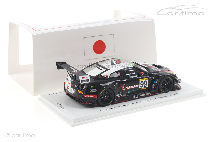 Nissan GT-R Nismo GT3 Winner Fuji Super Tec 2018 Spark 1:43 SJ067 Nissan GT-R Nismo GT3 Winner Fuji Super Tec 2018 Spark 1:43 SJ067