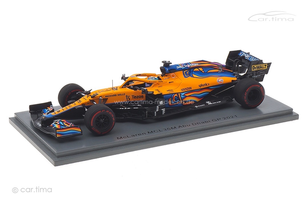 McLaren MCL35M GP Abu Dhabi 2021 Daniel Ricciardo Spark 1:43 S7854