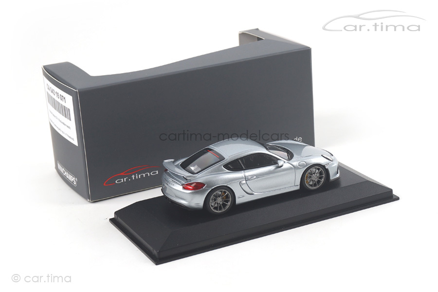Porsche Cayman GT4 Rhodiumsilber Minichamps 1:43 CA04316071 Porsche Cayman GT4 Rhodiumsilber Minichamps 1:43 CA04316071