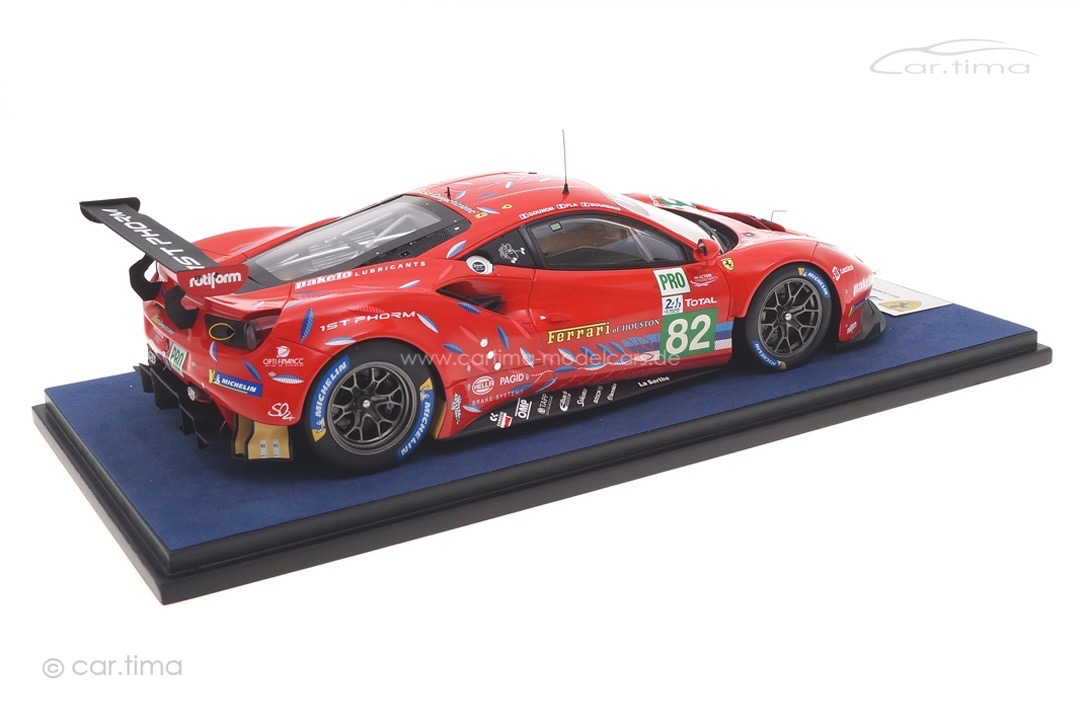 Ferrari 488 GTE Evo 24h Le Mans 2020 Bourdais/Gounon/Pla LookSmart 1:18 LS18LM024