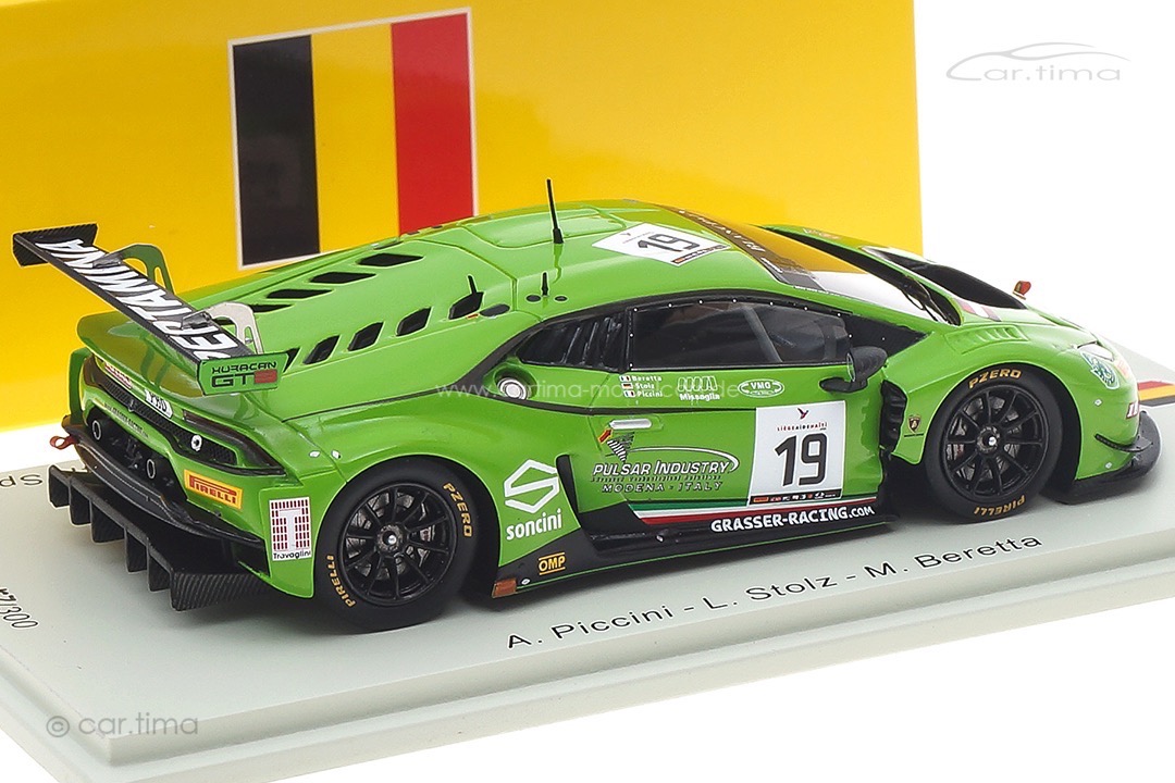 Lamborghini Huracán GT3 24h Spa 2016 Beretta/Piccini/Stolz Spark 1:43 SB286