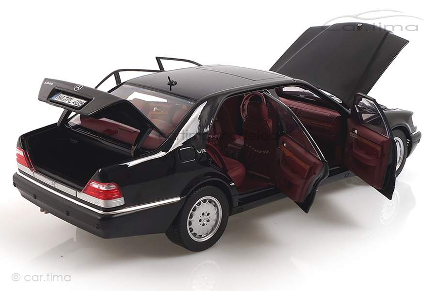 Mercedes-Benz S600 schwarz Norev 1:18 183722 Mercedes-Benz S600 schwarz Norev 1:18 183722