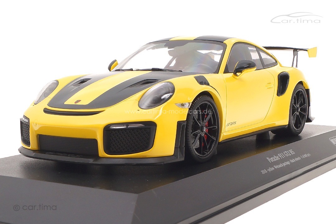 Porsche 911 (991 II) GT2 RS Weissach Package Racinggelb Minichamps 1:18 155068311 Porsche 911 (991 II) GT2 RS Weissach Package Racinggelb Minichamps 1:18 155068311