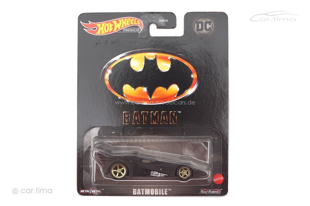 Retro Entertainment Batmobile Batman Hot Wheels 1:64 DMC55-HKC22