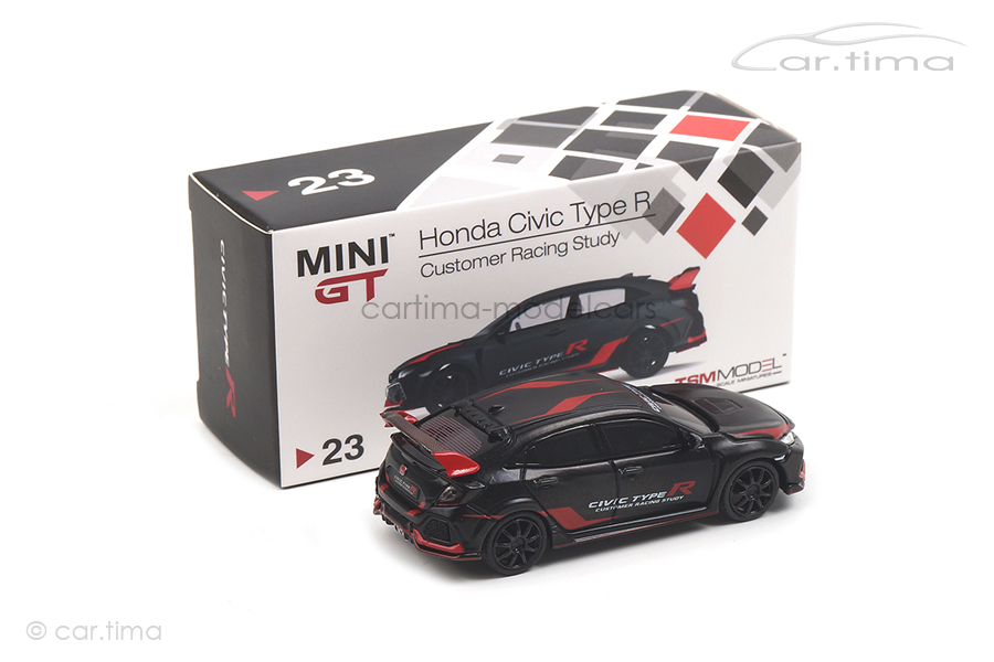 Honda Civic Type R (LHD) Customer Racing Study MINI GT 1:64 MGT00023-L