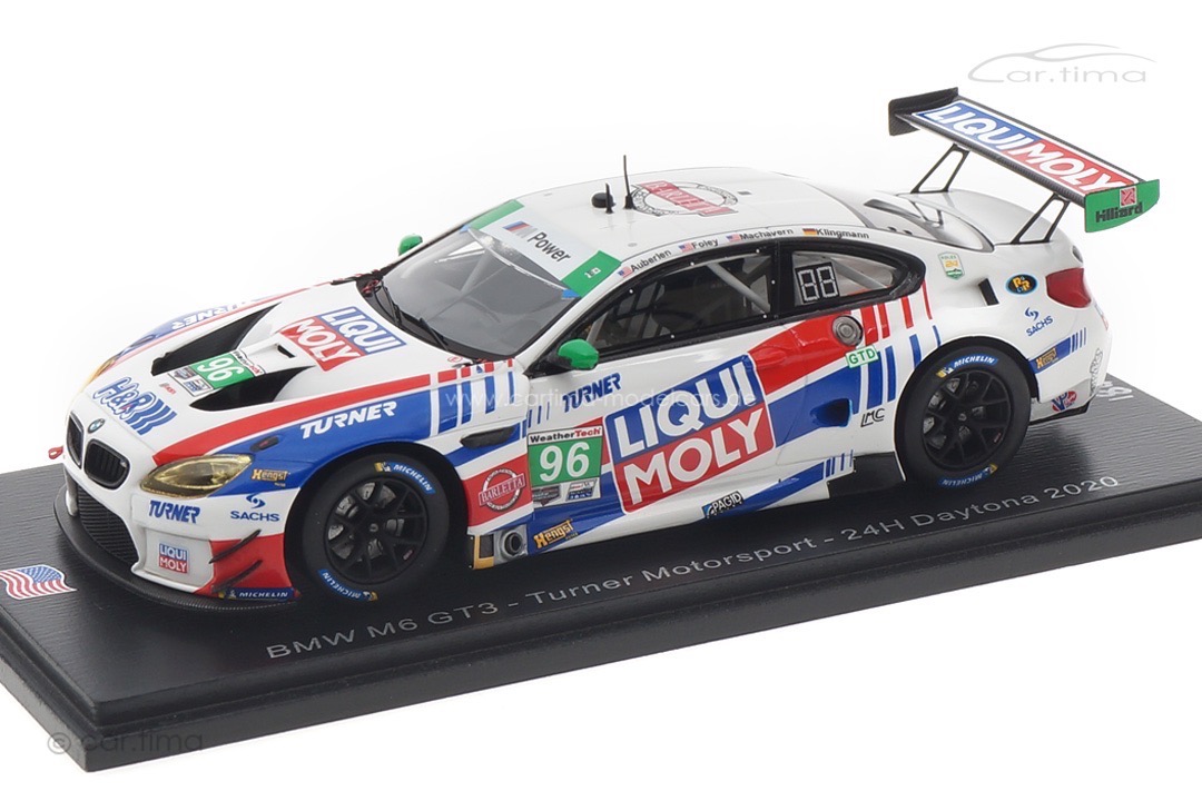BMW M6 GT3 24h Daytona 2020 Klingmann/Machavern/Auberlen/Foley Spark 1:43 US128 BMW M6 GT3 24h Daytona 2020 Klingmann/Machavern/Auberlen/Foley Spark 1:43 US128