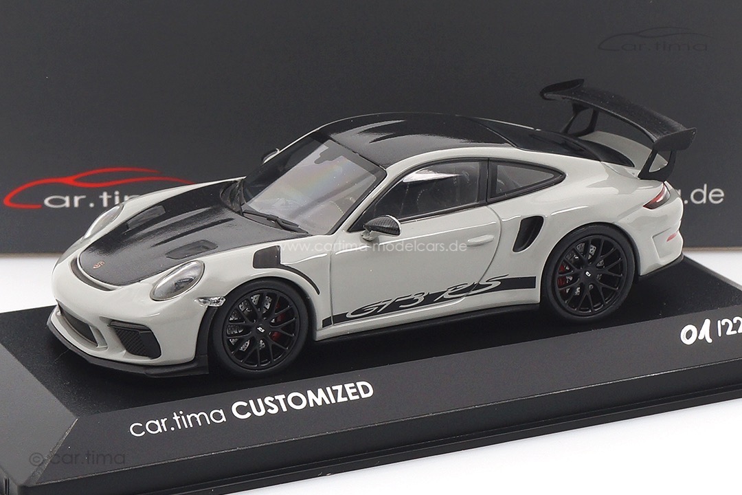 Porsche 911 (991 II) GT3 RS Kreide/Rad schwarz Minichamps car.tima CUSTOMIZED 1:43