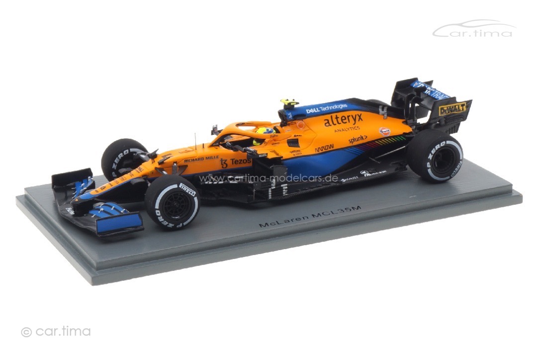 McLaren MCL35M GP Italien 2021 Lando Norris/pit board Spark 1:43 S7690