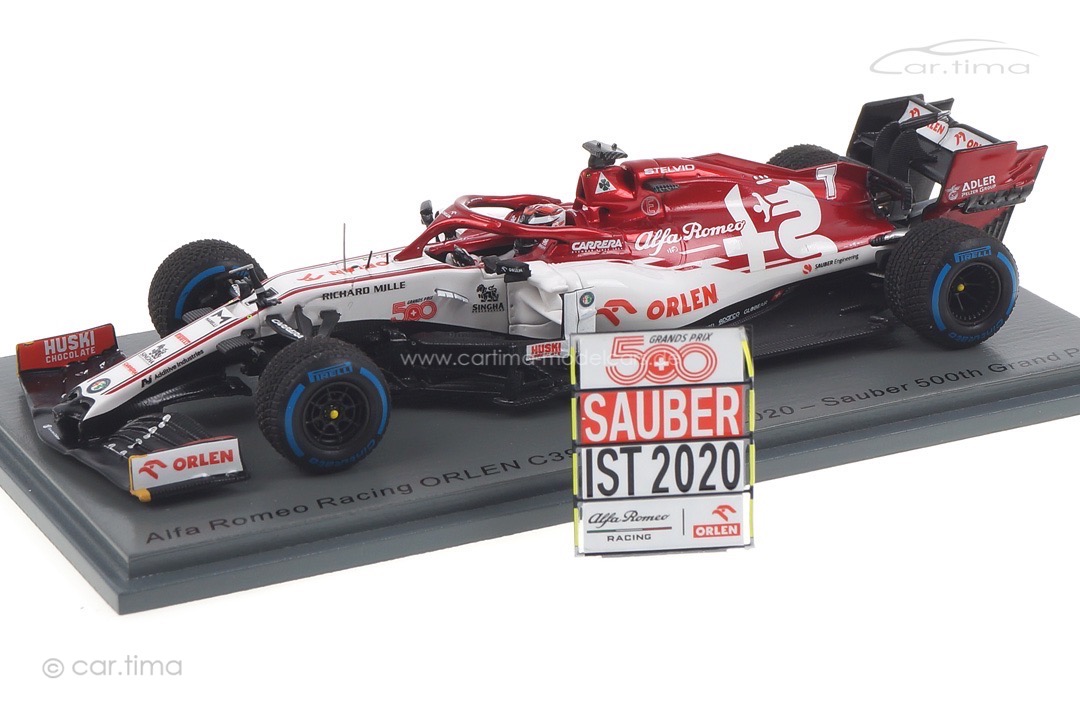 Alfa Romeo Racing C39 GP Türkei 2020 Kimi Räikkönen Spark 1:43 S6492 Alfa Romeo Racing C39 GP Türkei 2020 Kimi Räikkönen Spark 1:43 S6492