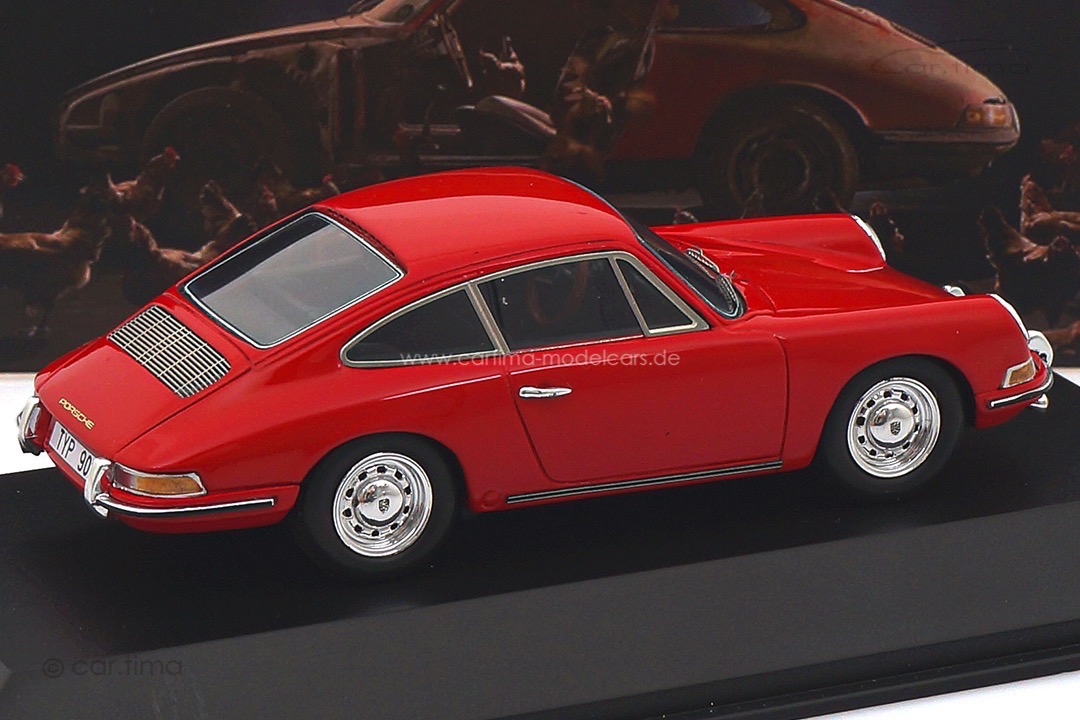 Porsche 911 (901 #57) Signalrot Spark 1:43 MAP02001117