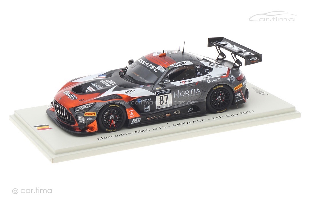 Mercedes-AMG GT3 24h Spa 2021 Gachet/Tereschenko/Umbrarescu/Drouet Spark 1:43 SB448