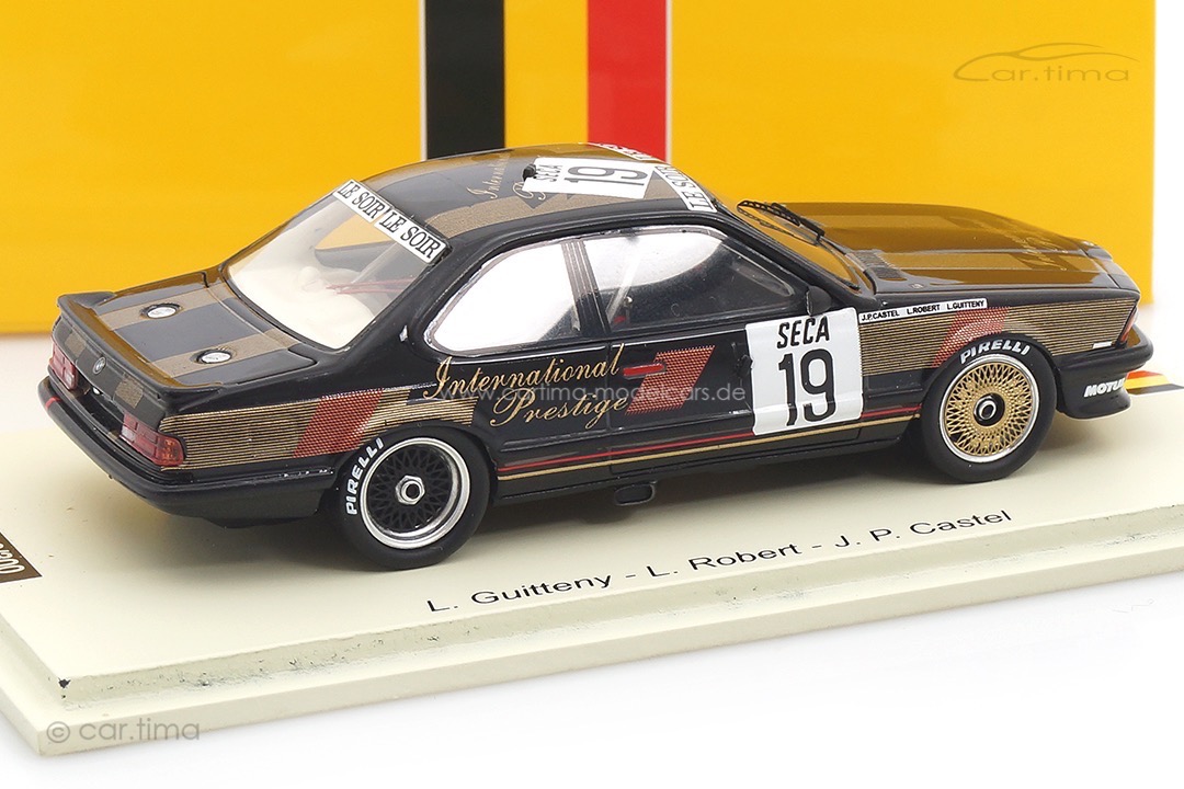 BMW 635 CSI 24h Spa 1986 Guitteny/Castel/Robert Spark 1:43 SB670