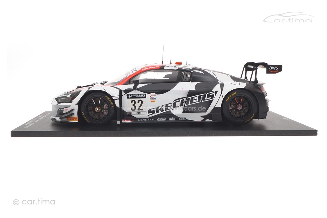 Audi R8 LMS GT3 24h Spa 2021 Vanthoor/van der Linde/Weerts Spark 1:18 18SB031 Audi R8 LMS GT3 24h Spa 2021 Vanthoor/van der Linde/Weerts Spark 1:18 18SB031