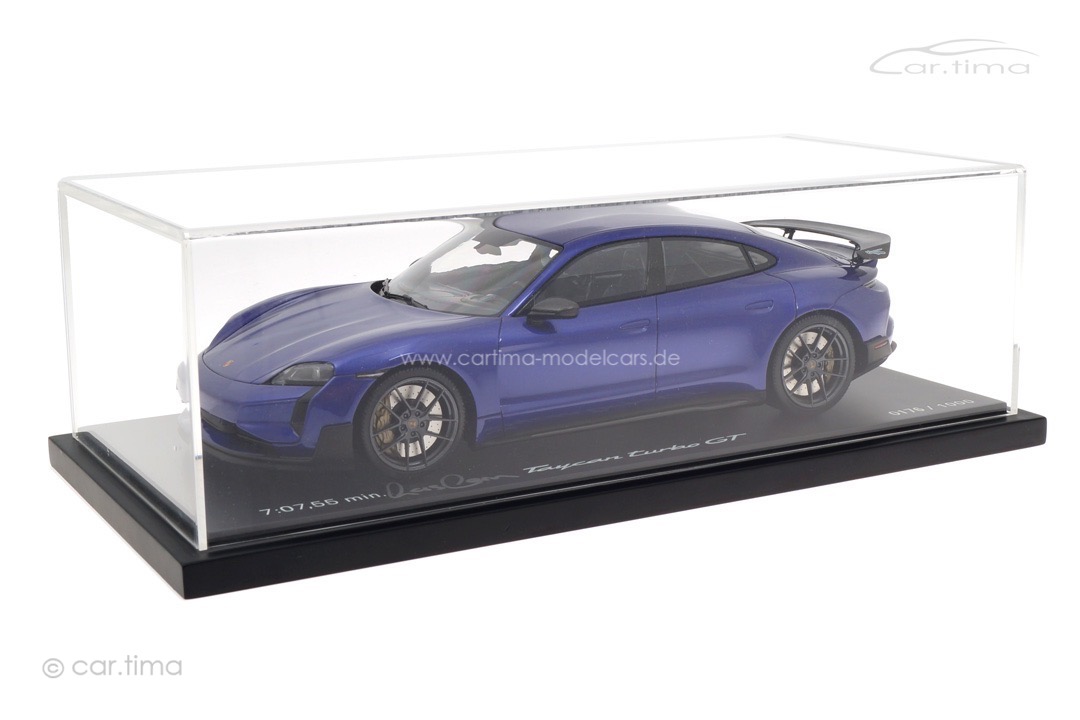 Porsche Taycan Turbo GT Rundenrekord Nordschleife Originalsignatur Lars Kern Minichamps 1:18 Porsche Taycan Turbo GT Rundenrekord Nordschleife Originalsignatur Lars Kern Minichamps 1:18
