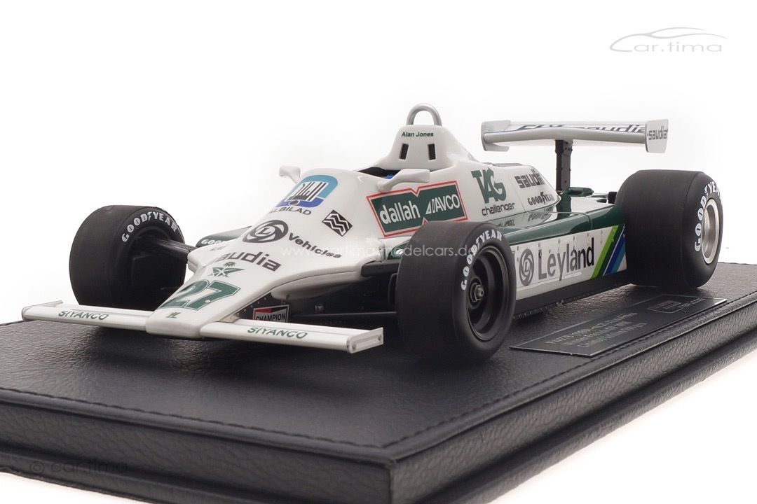 Williams FW07B GP Frankreich World Champion 1980 Alan Jones GP Replicas 1:18 GP133A Williams FW07B GP Frankreich World Champion 1980 Alan Jones GP Replicas 1:18 GP133A