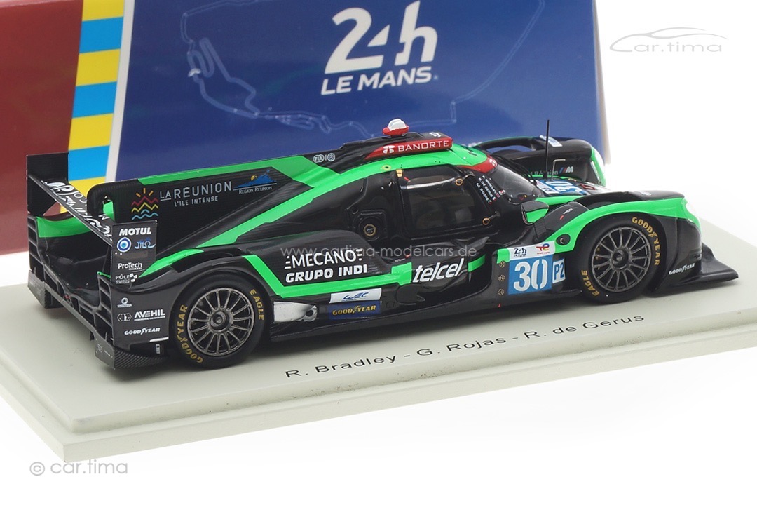 Oreca 07-Gibson 24h Le Mans 2022 Bradley/Rojas/de Gerus Spark 1:43 S8627