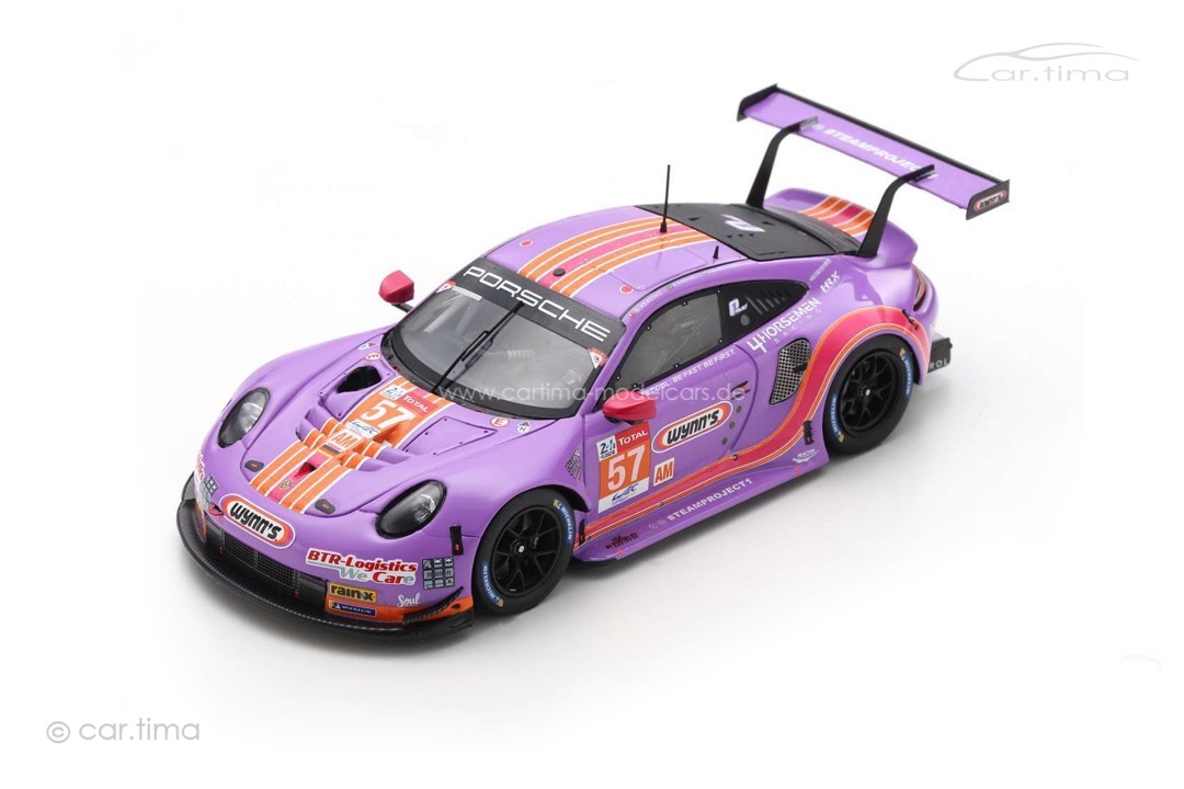 Porsche 911 RSR 24h Le Mans 2020 Bleekemolen/Fraga/Keating Spark 1:64 Y225