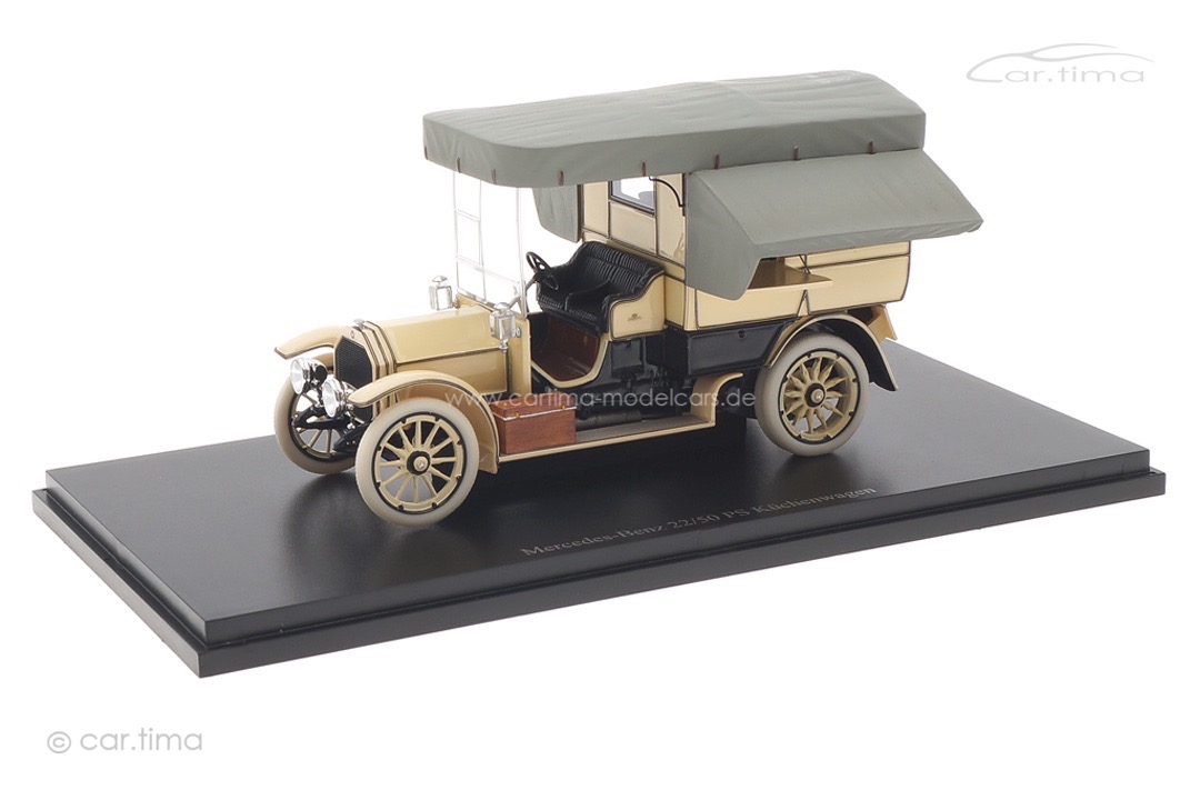 Mercedes-Benz 22/50 PS Küchenwagen AutoCult Modelauto 1:43 1913 01020