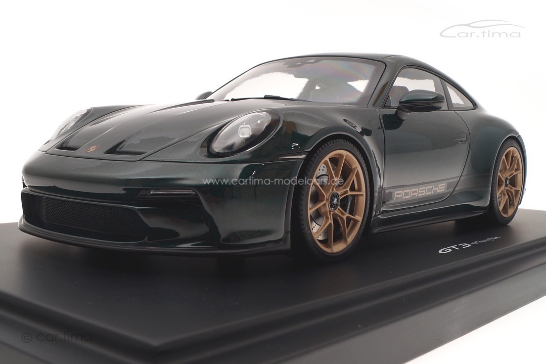 Porsche 911 (992) GT3 Touring Racinggreen met. Spark 1:18 WAP0211550PGT3